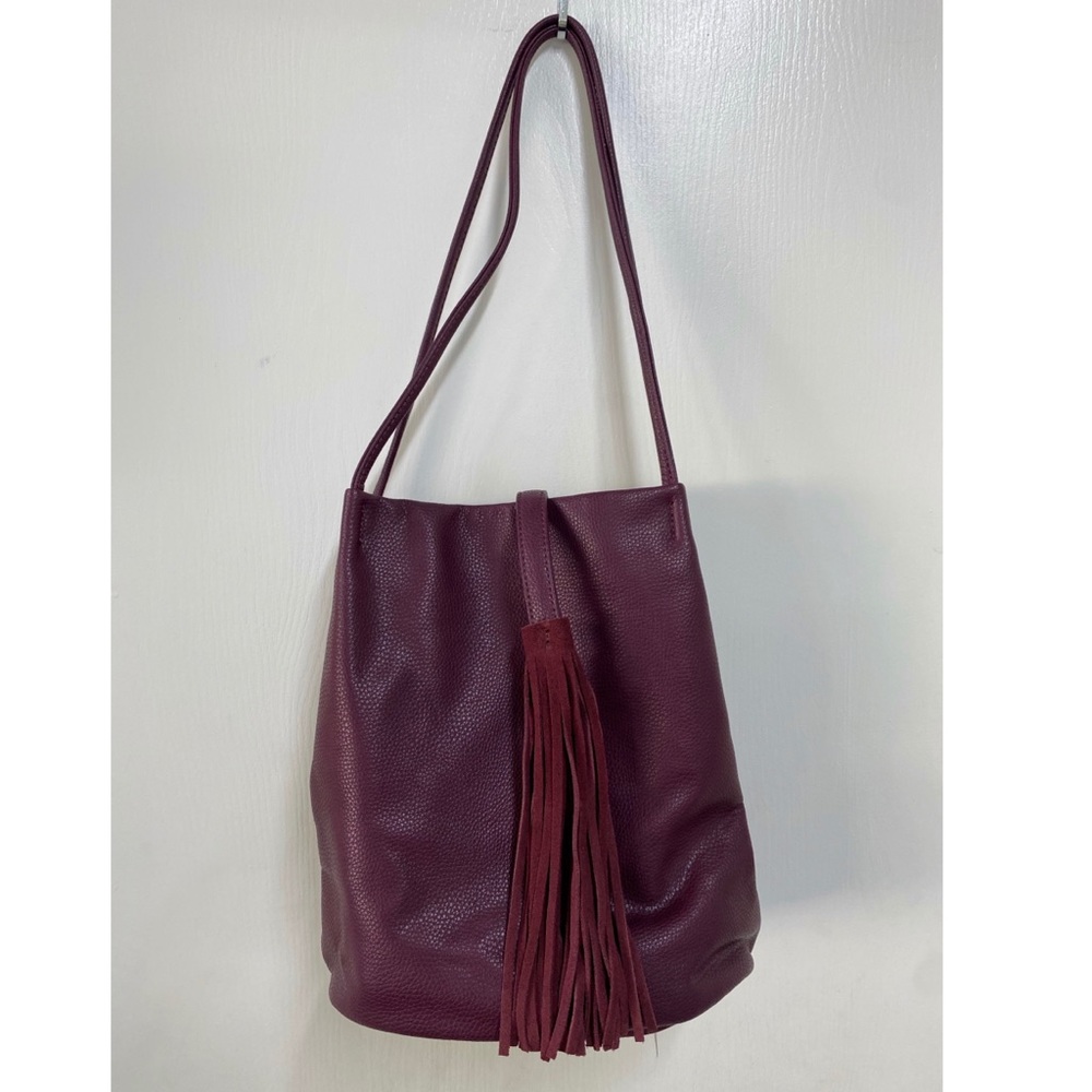 Sole Society “Ariana” Tassel Bucket Bag